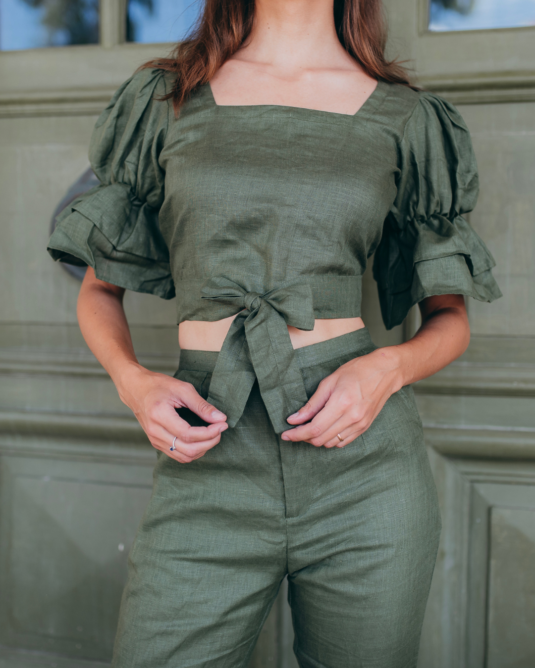 Olive Ruffles